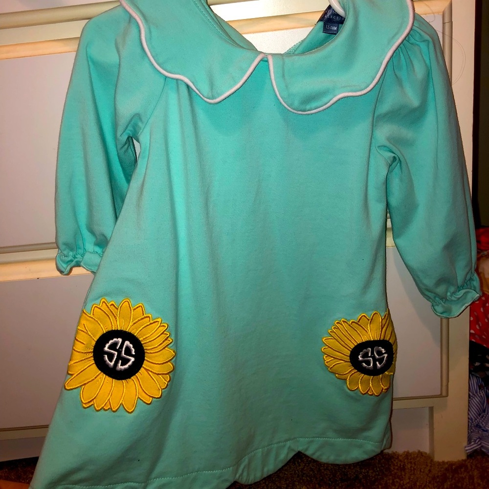 Simply southern sunflower dress